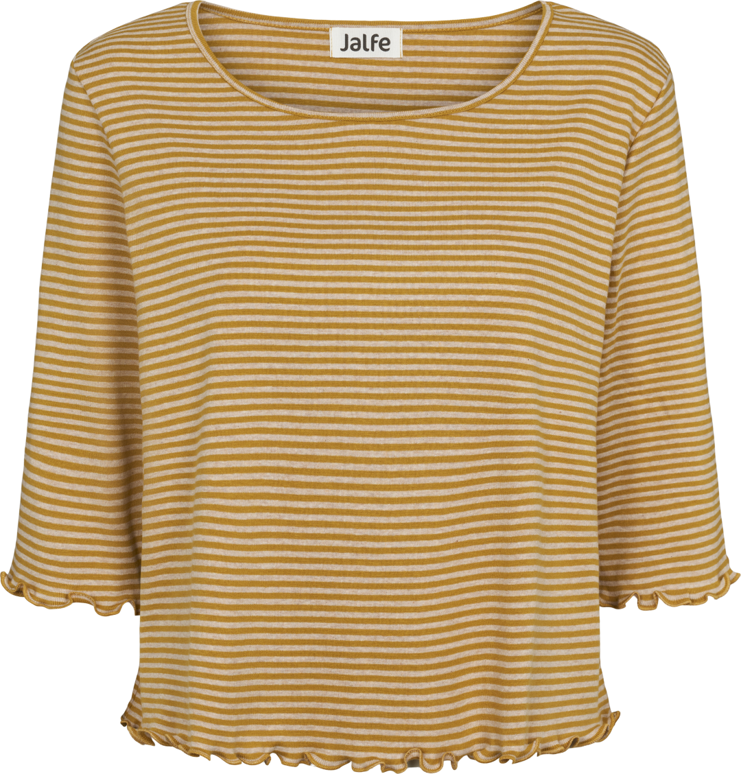 Oversize blouse org. cotton stripes